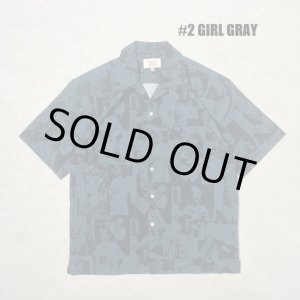 画像: ALCARZA/OPEN SHIRT GIRL  GRAY