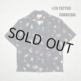 画像: ALCARZA/OPEN SHIRT TATOO  CHARCOAL