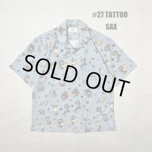 画像: ALCARZA/OPEN SHIRT TATOO  SAX
