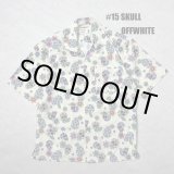 画像: ALCARZA/OPEN SHIRT SKULL  OFFWHITE