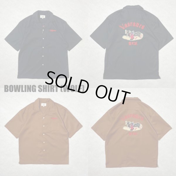 画像4: ALCARZA/BACK EMBROIDERY SHIRT WOLF  BROWN
