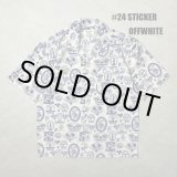 画像: ALCARZA/OPEN SHIRT STICKER  OFFWHITE