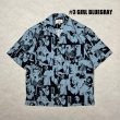 画像1: ALCARZA/OPEN SHIRT GIRL  BLUEGRAY