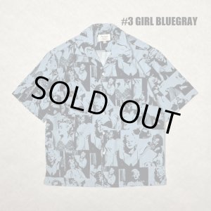 画像: ALCARZA/OPEN SHIRT GIRL  BLUEGRAY