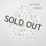 画像: ALCARZA/OPEN SHIRT TATOO  WHITE
