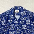 画像3: ALCARZA/OPEN SHIRT STICKER  NAVY
