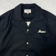 画像3: ALCARZA/BACK EMBROIDERY SHIRT PYTHON  BLACK