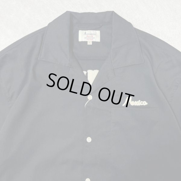 画像3: ALCARZA/BACK EMBROIDERY SHIRT PYTHON  BLACK