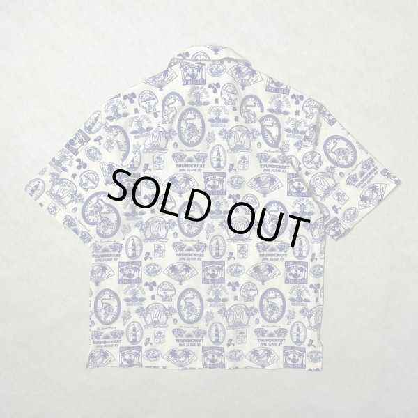 画像2: ALCARZA/OPEN SHIRT STICKER  OFFWHITE