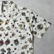 画像3: ALCARZA/OPEN SHIRT TATOO  WHITE
