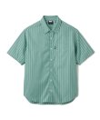 画像1: FTC/STRIPE SHIRT  GREEN