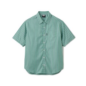 画像: FTC/STRIPE SHIRT  GREEN