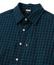 画像2: FTC/PLAID SHIRT  NAVY