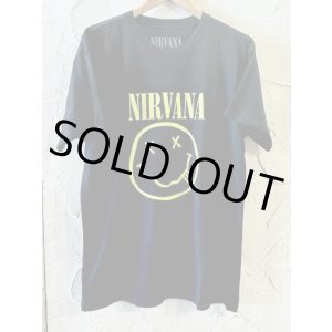 画像: ROCK OFF/NIRVANA HAPPY FACE S/S T  BLACK