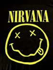 画像3: ROCK OFF/NIRVANA HAPPY FACE S/S T  BLACK