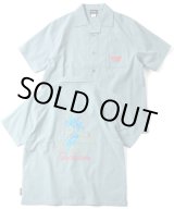 画像: GYMMASTER/GOOD LIFE EMBROIDERY SHIRT  SLATE BLUE