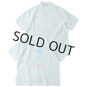 画像: GYMMASTER/GOOD LIFE EMBROIDERY SHIRT  SLATE BLUE