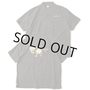 画像: GYMMASTER/ONE LOVE EMBROIDERY SHIRT  CHARCOAL