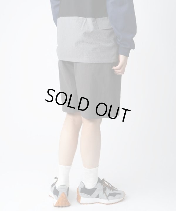 画像5: (再入荷) GYMMASTER/STRETCH HERRINGBONE SHORTS  OLIVExCHARCOAL