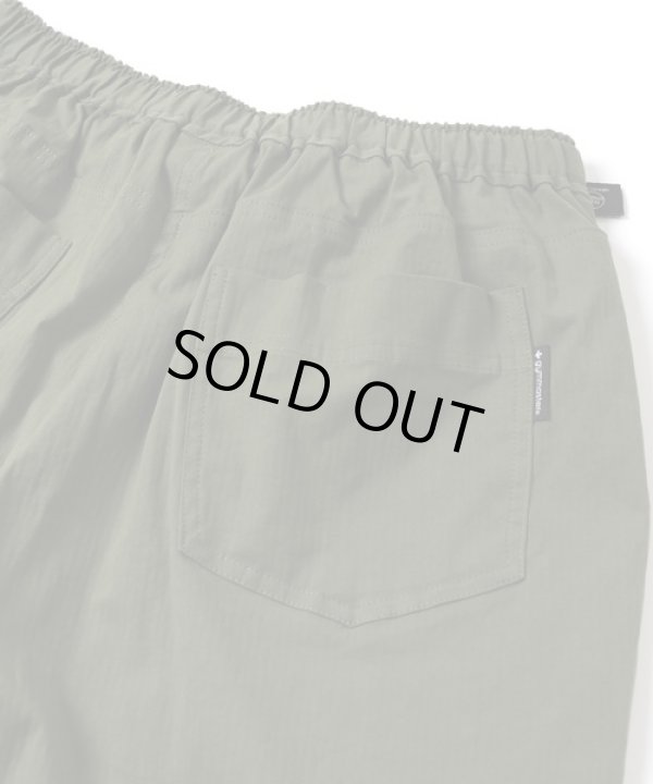 画像7: (再入荷) GYMMASTER/STRETCH HERRINGBONE SHORTS  OLIVExCHARCOAL