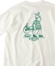 画像1: GYMMASTER/SLOW LIFE T  WHITE