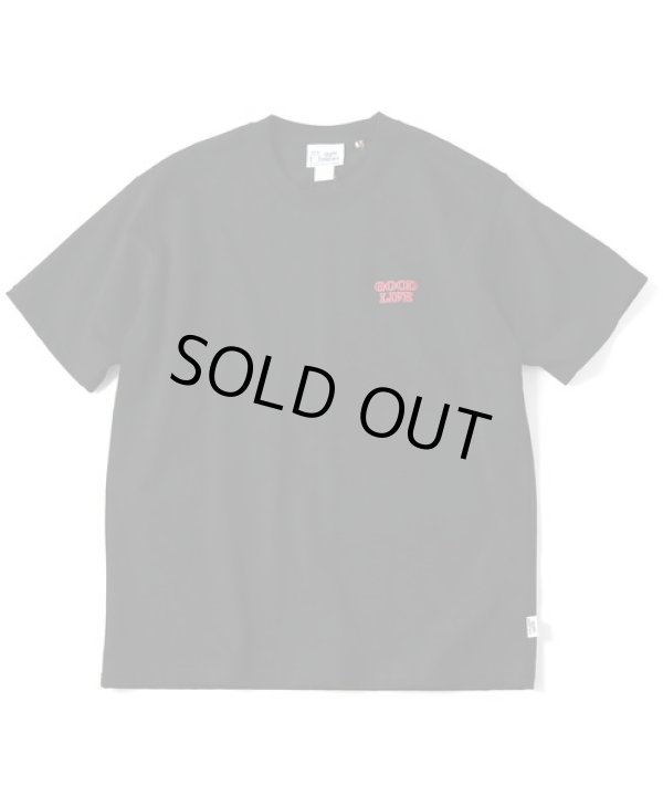 画像4: (再入荷) GYMMASTER/GOOD LIFE EMBROIDERY T  BLACK