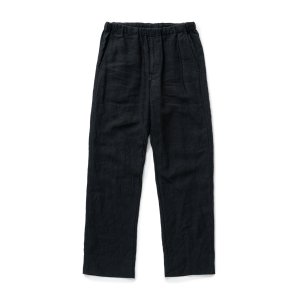 画像: RATS/LINEN EASY PANTS  BLACK