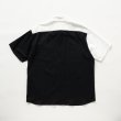 画像2: RATS/CRAZY PATTERN S/S SHIRT  WHITExBLACK
