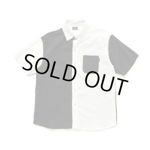画像: RATS/CRAZY PATTERN S/S SHIRT  WHITExBLACK