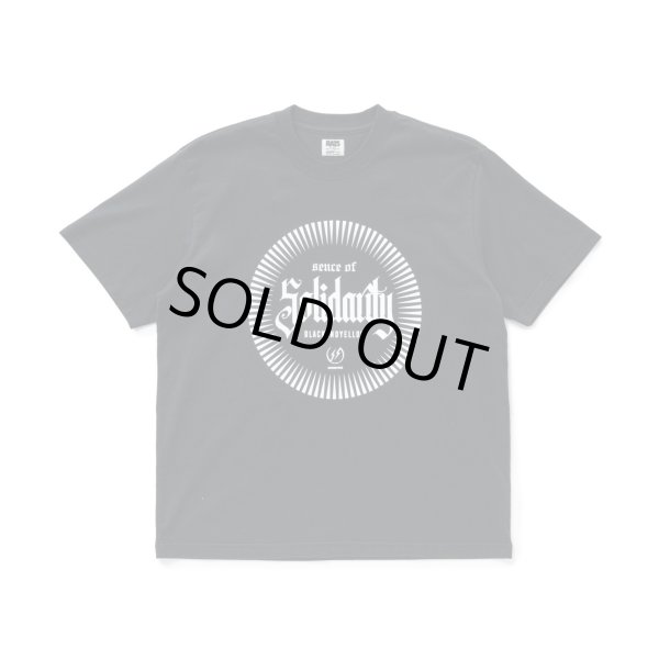 画像1: RATS/SOLIDARITY T  BLACK