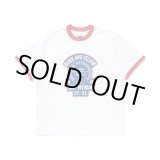 画像: RATS/TRIM PRINT T  WHITExRED