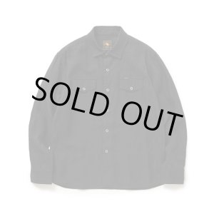 画像: RATS/LINEN SHIRT  BLACK