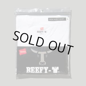画像: HANES/BEFFY T SHIRT 1P  WHITE
