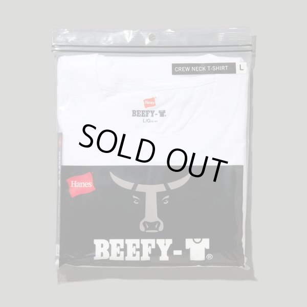 画像1: HANES/BEFFY T SHIRT 1P  WHITE