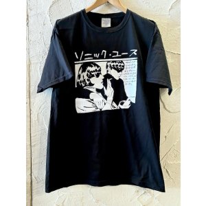 画像: KUNG FU NATION/SONIC YOUTH S/S T  BLACK