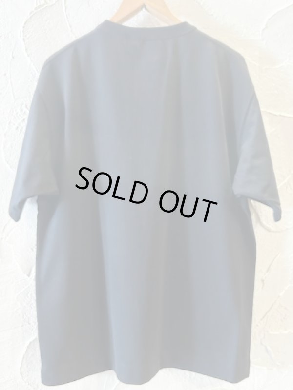 画像3: NANGA/ECO HYBRID BOX LOGO EMBROIDERY  T  BLACK