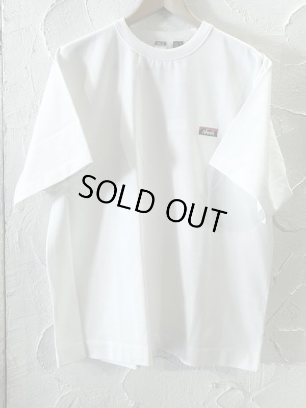 画像2: NANGA/ECO HYBRID BOX LOGO EMBROIDERY  T  WHITE