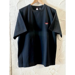 画像: NANGA/ECO HYBRID BOX LOGO EMBROIDERY  T  BLACK