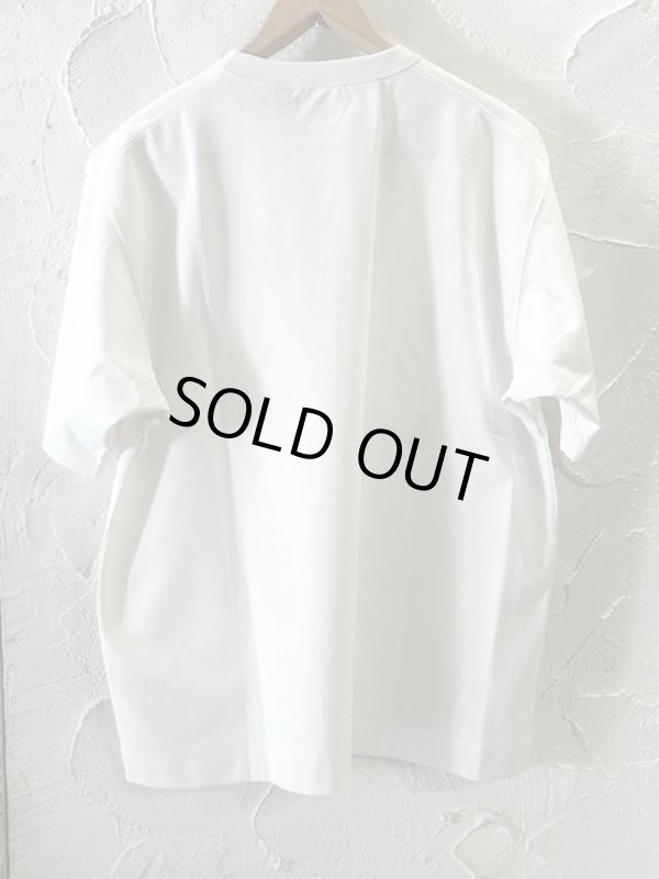 画像3: NANGA/ECO HYBRID BOX LOGO EMBROIDERY  T  WHITE