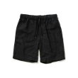 画像1: RATS/LINEN EASY SHORTS BLACK