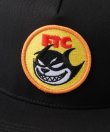 画像2: FTC/HELL CAT MESH BACK 5PANEL  BLACK