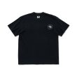 画像1: RATS/CIRCLE POCKET T BACK PRINT  BLACK