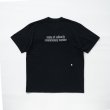 画像2: RATS/CIRCLE POCKET T BACK PRINT  BLACK