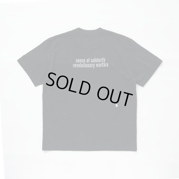 画像2: RATS/CIRCLE POCKET T BACK PRINT  BLACK