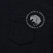 画像3: RATS/CIRCLE POCKET T BACK PRINT  BLACK