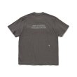 画像1: RATS/CIRCLE POCKET T BACK PRINT  CHARCOAL