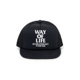 画像: RATS/MESH CAP WAY OF LIFE  BLACK