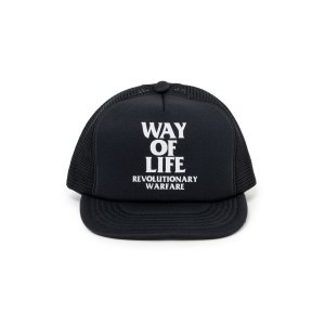 画像: RATS/MESH CAP WAY OF LIFE  BLACK