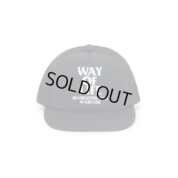 画像1: (店頭在庫分) RATS/MESH CAP WAY OF LIFE  BLACK