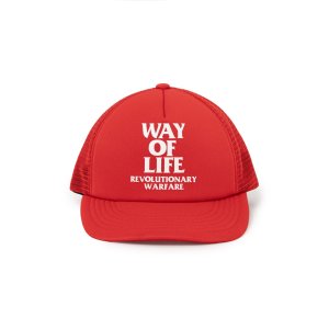 画像: RATS/MESH CAP WAY OF LIFE  RED
